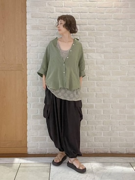 Rieさん(レディース・168cm)の夏コーディネート