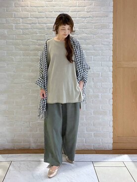 Rieさん(レディース・168cm)の夏コーディネート