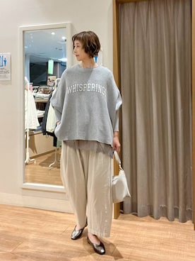 Rieさん（レディース・168cm）の春コーディネート