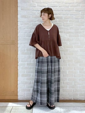 Rieさん(レディース・168cm)の夏コーディネート