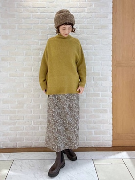 Rieさん（レディース・168cm）の秋コーディネート