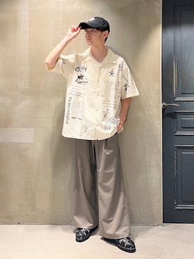 「アイテム（キャップ）」を使った、nr1218さん（メンズ・167cm・20代）の夏コーディネート