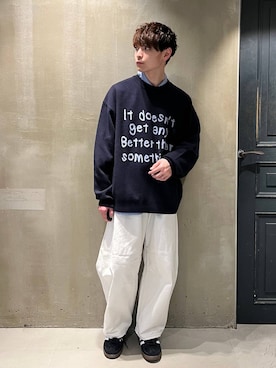 「adidas（アディダス）の【adidas/アディダス】SPEZIAL/スペツィアル/スニーカー（スニーカー）」を使った、nr1218さん（メンズ・167cm）の冬コーディネート