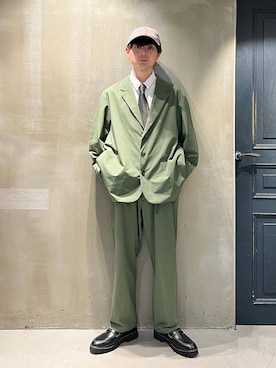 「アイテム（ネクタイ）」を使った、nr1218さん（メンズ・167cm・20代）の夏コーディネート