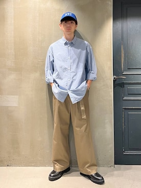 「アイテム（チノパンツ）」を使った、nr1218さん（メンズ・167cm・20代）の夏コーディネート