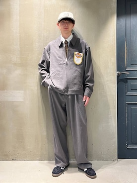「アイテム（ブルゾン）」を使った、nr1218さん（メンズ・167cm・20代）の夏コーディネート