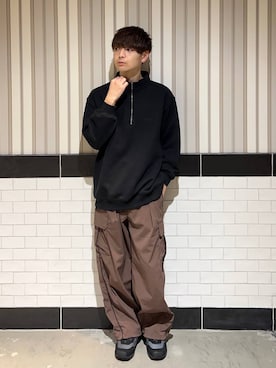 「アイテム（スウェット）」を使った、nr1218さん（メンズ・167cm・20代）の秋コーディネート