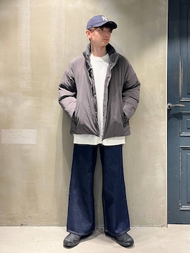 「RAGEBLUE（レイジブルー）のアイテム（パンツ）」を使った、nr1218さん（メンズ・167cm）の冬コーディネート