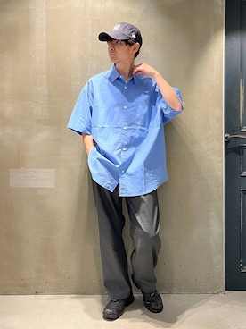 「アイテム（キャップ）」を使った、nr1218さん（メンズ・167cm・20代）の夏コーディネート