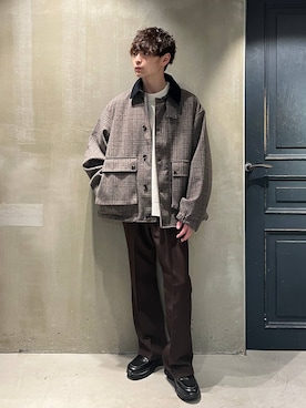 「RAGEBLUE（レイジブルー）のアイテム（パンツ）」を使った、nr1218さん（メンズ・167cm）の秋コーディネート
