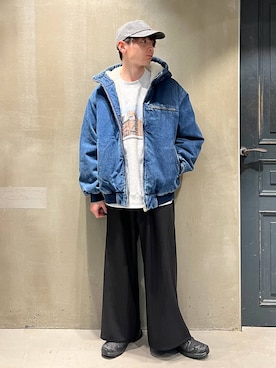 「RAGEBLUE」｜「アイテム（ジャケット/アウター）」を使った、nr1218さん（メンズ・167cm）の冬コーディネート