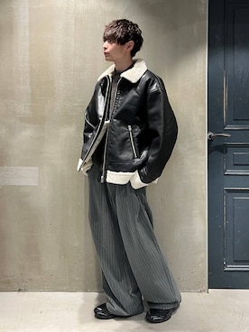 「MIZUNO（ミズノ　）のアイテム」を使った、nr1218さん（メンズ・167cm）の冬コーディネート