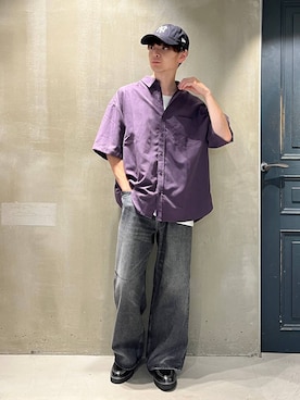 「アイテム（キャップ）」を使った、nr1218さん（メンズ・167cm・20代）の夏コーディネート