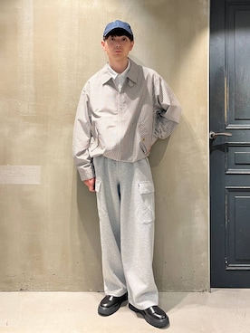 「RAGEBLUE（レイジブルー）のアイテム（帽子）」を使った、nr1218さん（メンズ・167cm）の秋コーディネート