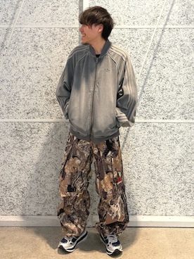 「アイテム（シューズ）」を使った、YIさん（メンズ・160cm）の夏コーディネート