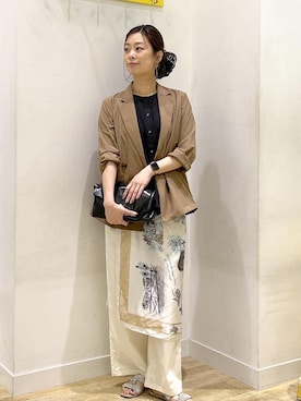 タケさん（レディース・168cm）の夏コーディネート