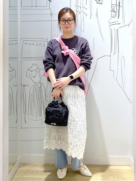 タケさん（レディース・168cm）の春コーディネート