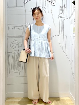 タケさん（レディース・168cm）の夏コーディネート