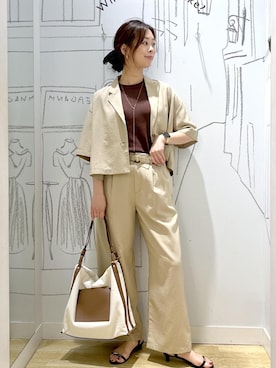 タケさん(レディース・168cm)の夏コーディネート