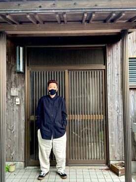 「COLINA de passaros（コリーナ）のアイテム」を使った、usichan0225さん（メンズ・165cm）の夏コーディネート