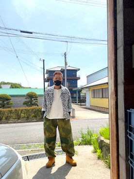 「VINTAGE（ヴィンテージ）のアイテム（ジャケット/アウター）」を使った、usichan0225さん（メンズ・165cm）の春コーディネート