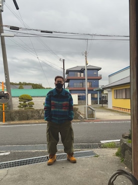 「PENDLETON（ペンドルトン）のアイテム」を使った、usichan0225さん（メンズ・165cm）の春コーディネート