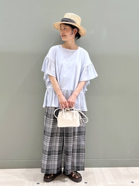 ともちんさん(レディース・153cm)の夏コーディネート