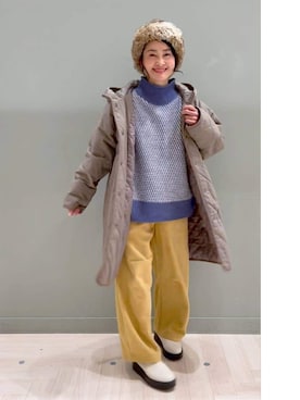 「studio CLIP（スタディオクリップ）のアイテム」を使った、ともちんさん（レディース・153cm）の冬コーディネート