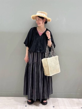 「studio CLIP（スタディオクリップ）のアイテム（シューズ）」を使った、ともちんさん（レディース・153cm）の春コーディネート