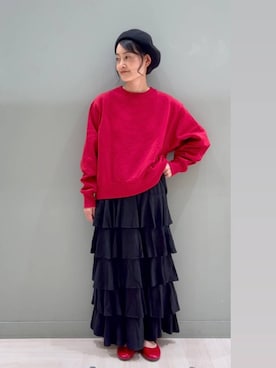 「natural by clip_studio CLIP」｜「アイテム（スウェット）」を使った、ともちんさん（レディース・153cm）の夏コーディネート