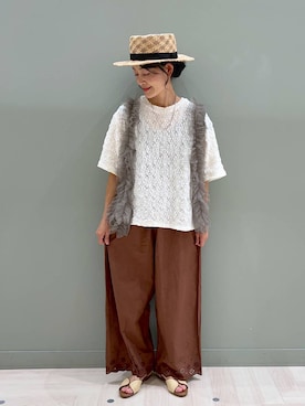 ともちんさん(レディース・153cm)の夏コーディネート