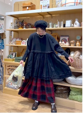 「アイテム（インテリア）」を使った、ともちんさん（レディース・153cm）の秋コーディネート