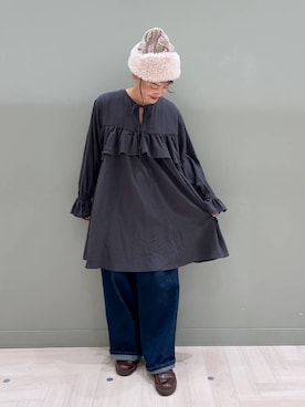 「アイテム（ワンピース/ドレス）」を使った、ともちんさん（レディース・153cm・40代）の秋コーディネート