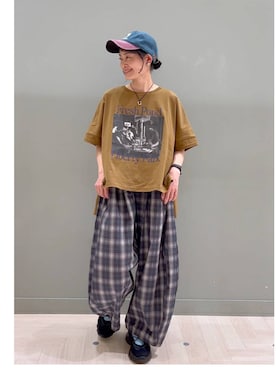 「studio CLIP（スタディオクリップ）のアイテム（トップス）」を使った、ともちんさん（レディース・153cm）の春コーディネート