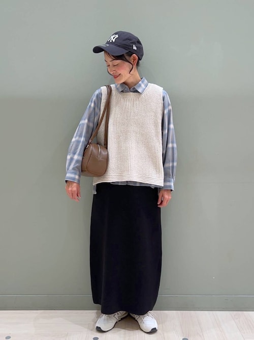 セール】6ゲージメランジモールダブルフロントベスト（ベスト