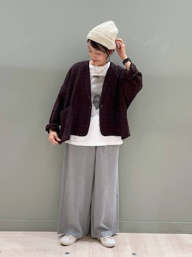 「studio CLIP（スタディオクリップ）のアイテム」を使った、ともちんさん（レディース・153cm）の夏コーディネート