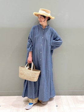 「studio CLIP（スタディオクリップ）のアイテム」を使った、ともちんさん（レディース・153cm）の春コーディネート