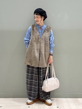 ともちんさん（レディース・153cm）の秋コーディネート