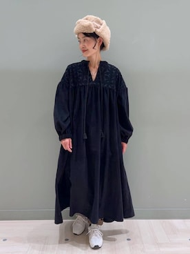 「アイテム（ワンピース/ドレス）」を使った、ともちんさん（レディース・153cm・40代）の秋コーディネート