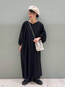「アイテム（ワンピース/ドレス）」を使った、ともちんさん（レディース・153cm・40代）の秋コーディネート