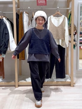 ともちんさん（レディース・153cm）の冬コーディネート