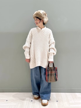 「リラックス」｜ともちんさん（レディース・153cm）の冬コーディネート