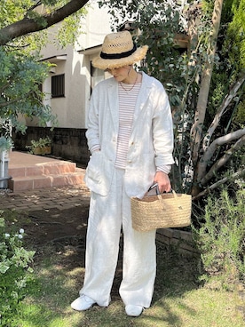 「studio CLIP（スタディオクリップ）のアイテム（トップス）」を使った、ともちんさん（レディース・153cm）の春コーディネート