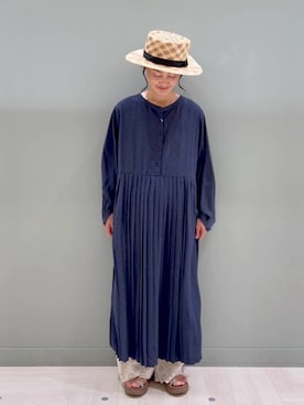 「アイテム（ワンピース/ドレス）」を使った、ともちんさん（レディース・153cm・40代）の春コーディネート