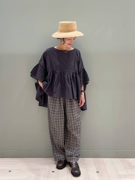 「アイテム（ネックレス）」を使った、ともちんさん（レディース・153cm・40代）の夏コーディネート