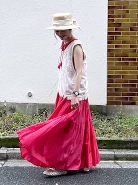 ともちんさん(レディース・153cm)の夏コーディネート
