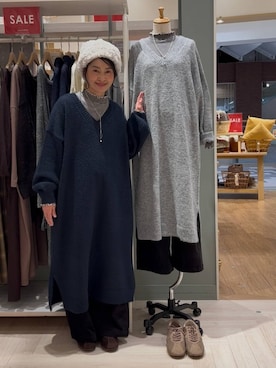 「studio CLIP（スタディオクリップ）のアイテム」を使った、ともちんさん（レディース・153cm）の冬コーディネート