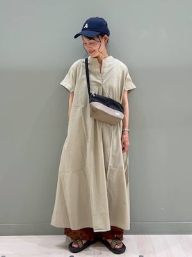 「アイテム（ワンピース/ドレス）」を使った、ともちんさん（レディース・153cm・40代）の夏コーディネート