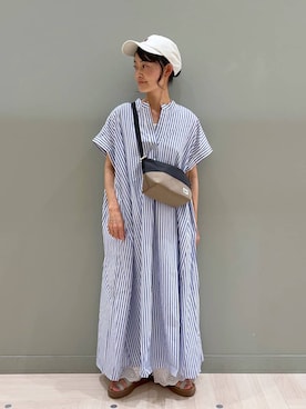 「アイテム（ワンピース/ドレス）」を使った、ともちんさん（レディース・153cm・40代）の夏コーディネート