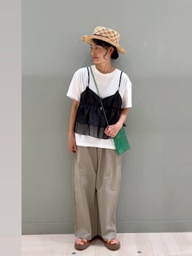 ともちんさん(レディース・153cm)の夏コーディネート